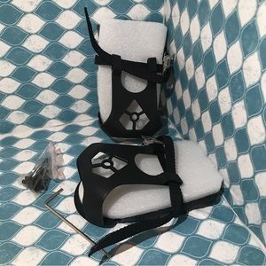 Adjustable Pedal Adapter Toe Cage with Straps for Peloton Bike